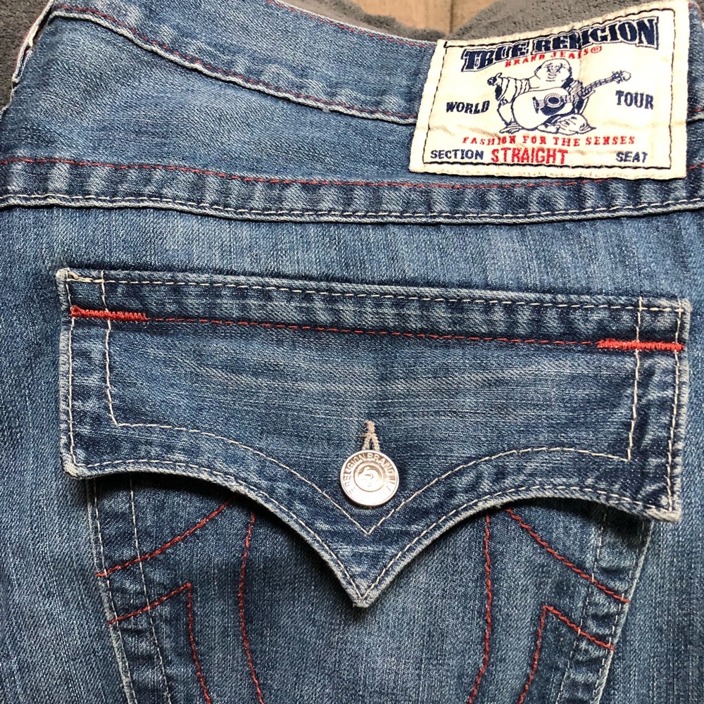 True Religion Jeans size 42 Straight Leg